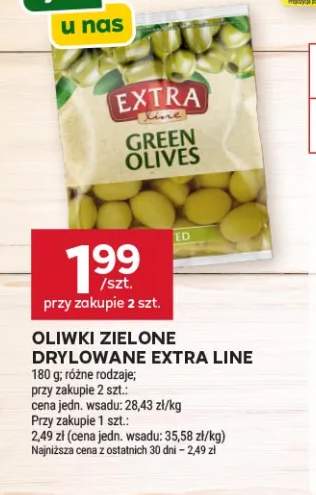 Oliwki zielone drylowane Extra Line