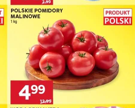 Pomidory malinowe polskie