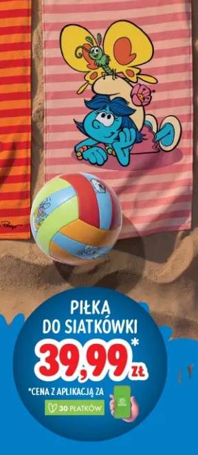 Piłka do siatkówki Smerfy