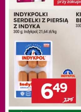 Serdelki z piersią z indyka Indykpolki Indykpol