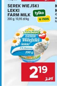 Serek wiejski lekki Farm Milk