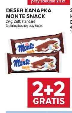 Deser kanapka Monte Snack Zott