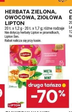 Herbata zielona Lipton Citrus +1 wariant