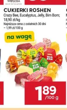Cukierki Roshen Eucalyptus na wagę +3 warianty