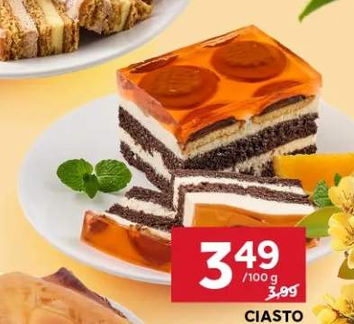 Ciasto delicja Cukiernia Staropolska