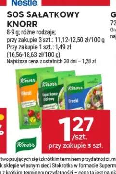 Sos sałatkowy Knorr koperkowo-ziołowy +2 warianty