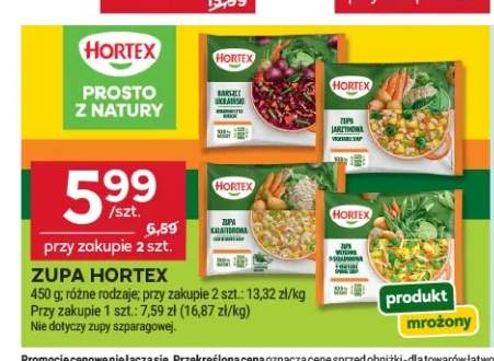 Zupa jarzynowa Hortex +2 warianty