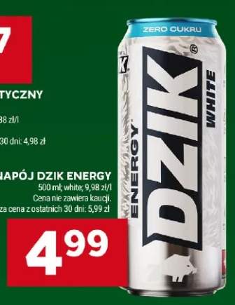 Napój energetyczny Dzik Energy