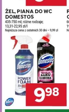 Piana do WC Domestos Power Foam +1 wariant