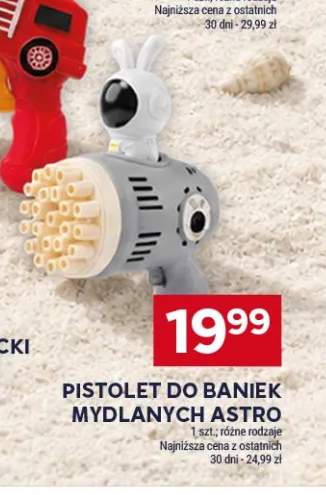 Pistolet do baniek mydlanych astro