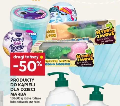 Kula do kąpieli dla dzieci Marba Fizzing Bath Bomb +2 warianty