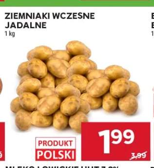 Ziemniaki wczesne jadalne