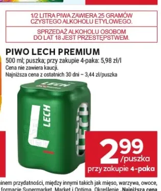 Piwo Lech Premium 4-pak