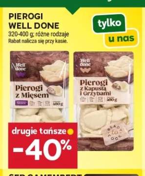 Pierogi z mięsem Well Done +1 wariant