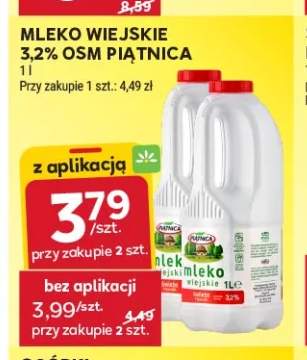 Mleko Wiejskie 3,2% OSM Piątnica