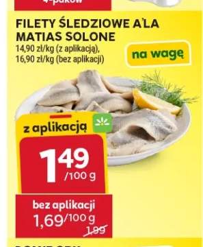 Filety śledziowe a'la Matias solone