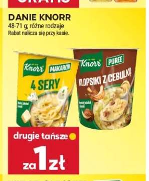 Danie Knorr Makaron 4 Sery +1 wariant