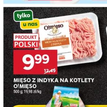 Mięso z indyka na kotlety O!Mięso