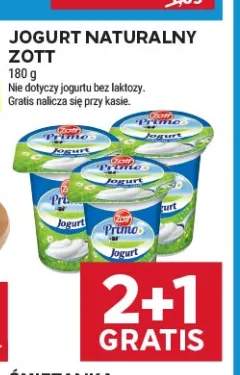 Jogurt naturalny Zott Primo