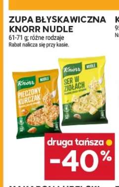 Zupa błyskawiczna Knorr Nudle Pieczony Kurczak +1 wariant