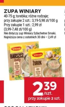 Zupa Winiary Barszcz Czerwony +1 wariant