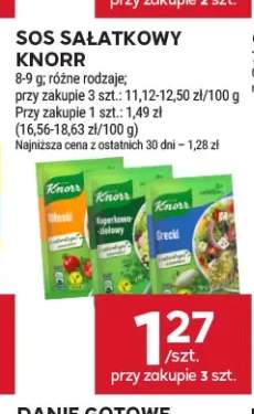 Sos sałatkowy Knorr koperkowo-ziołowy +2 warianty