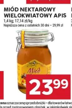 Miód nektarowy wielokwiatowy Apis