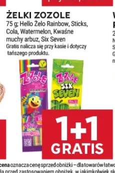 Żelki Zozole Hello Żelo Rainbow +1 wariant
