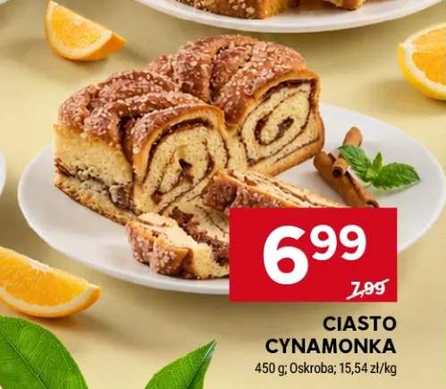 Ciasto cynamonka Oskroba