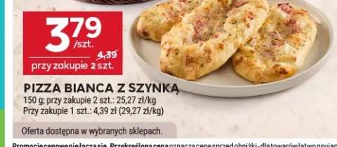 Pizza Bianca z szynką