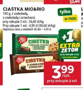 Ciastka z czekoladą Mio&Rio +1 wariant