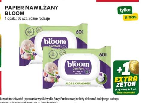 Papier toaletowy nawilżany Bloom Comfort
