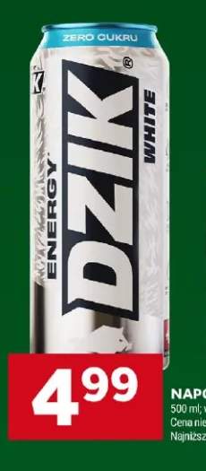 Napój energetyczny Dzik Energy White