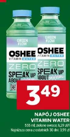 Napój Oshee Vitamin Water Green Flow +1 wariant