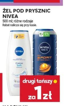 Żel pod prysznic Nivea Creme Soft +1 wariant