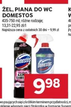 Żel do WC Domestos Zero Kamienia +1 wariant