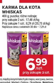 Karma dla kota Whiskas z kurczakiem +1 wariant