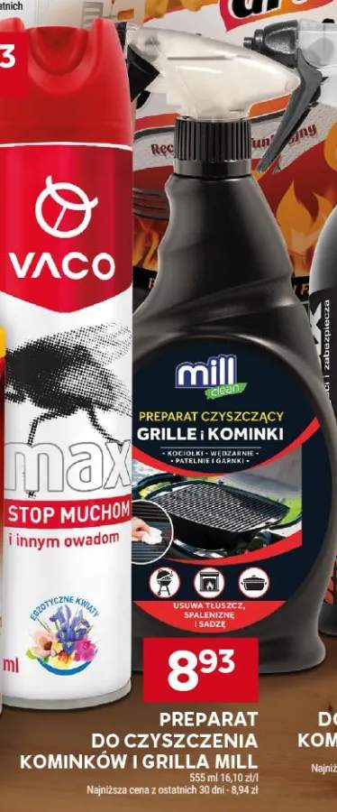 Preparat do czyszczenia kominków i grilla Mill