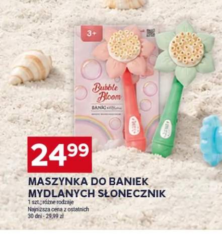Maszynka do baniek mydlanych słonecznik