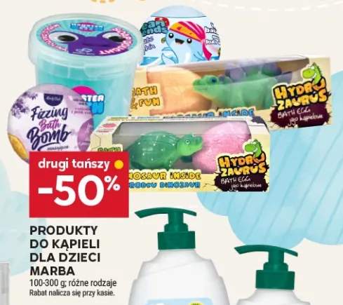 Kula do kąpieli dla dzieci Marba Fizzing Bath Bomb +2 warianty