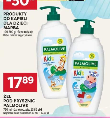 Żel pod prysznic dla dzieci Palmolive Kids Shower & Bath +1 wariant