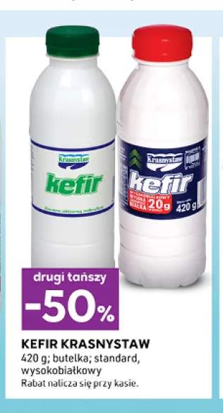 Kefir wysokobiałkowy Krasnystaw +1 wariant