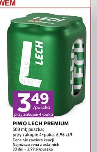 Piwo Lech Premium 4-pak 500 ml