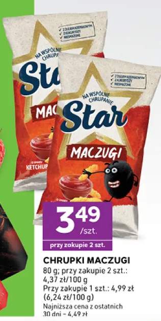 Chrupki Maczugi o smaku fromage Star +1 wariant