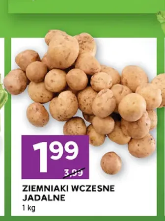 Ziemniaki wczesne jadalne