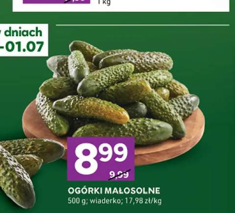 Ogórki małosolne