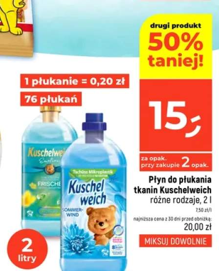płyn do płukania tkanin