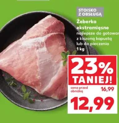 żeberka wieprzowe