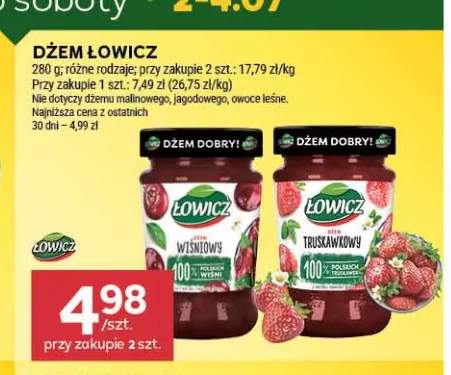 Dżem wiśniowy Łowicz +1 wariant