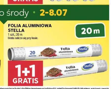 Folia aluminiowa Stella 20 m
